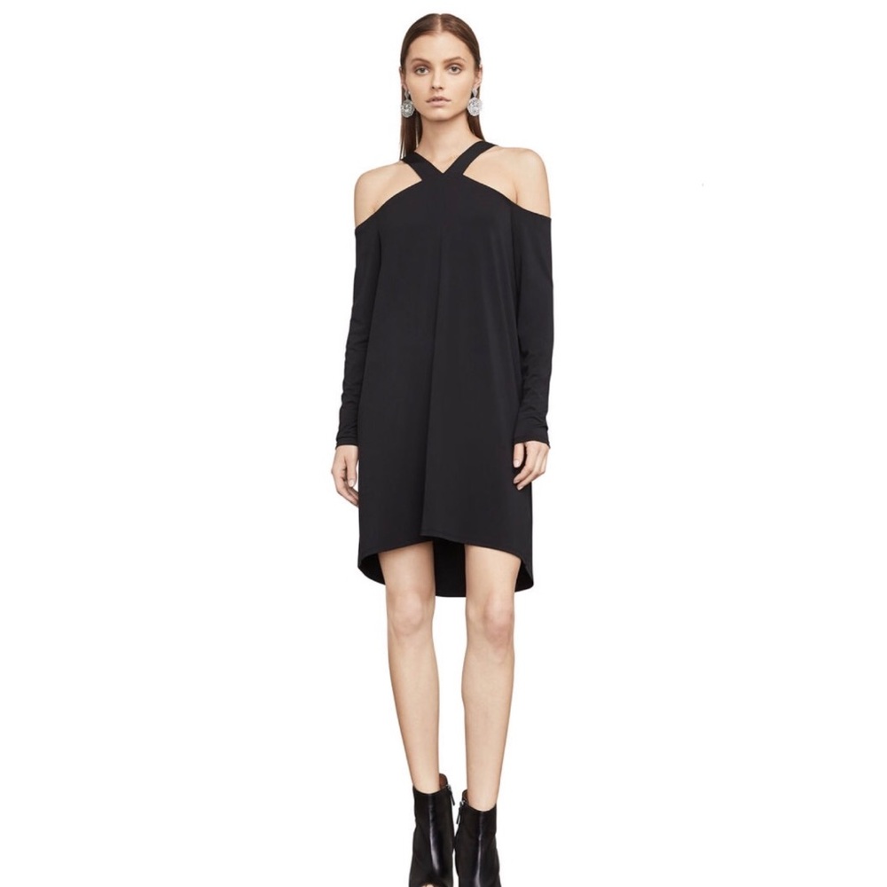 BCBGMAXAZRIA Adaly Dress Black Small
